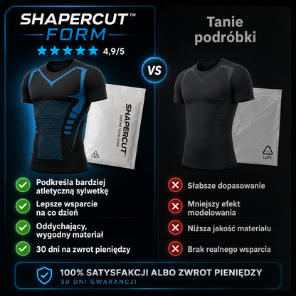 SHAPERCUT™ FORM | Kompresja od ramion do talii — przez cały dzień
