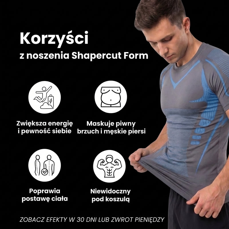 SHAPERCUT™ FORM | Kompresja od ramion do talii — przez cały dzień