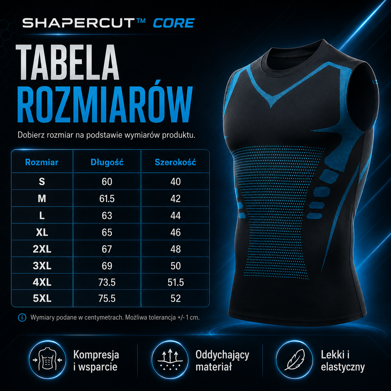 SHAPERCUT™ CORE | Poczuj pewność, energię i kontrolę nad swoją sylwetką