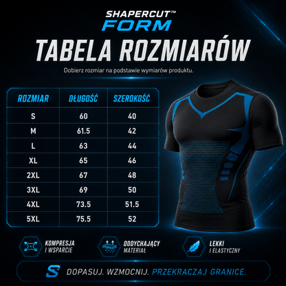 SHAPERCUT™ FORM | Kompresja od ramion do talii — przez cały dzień